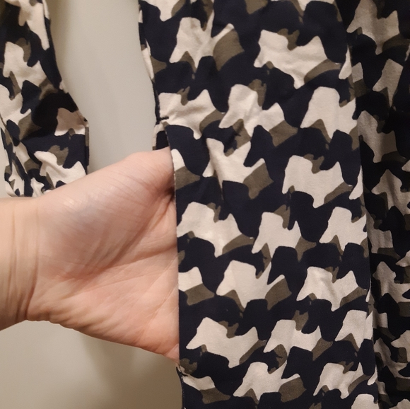 RARE! UK Peter Jensen Dachshund Dog Print Dress - Picture 5 of 8